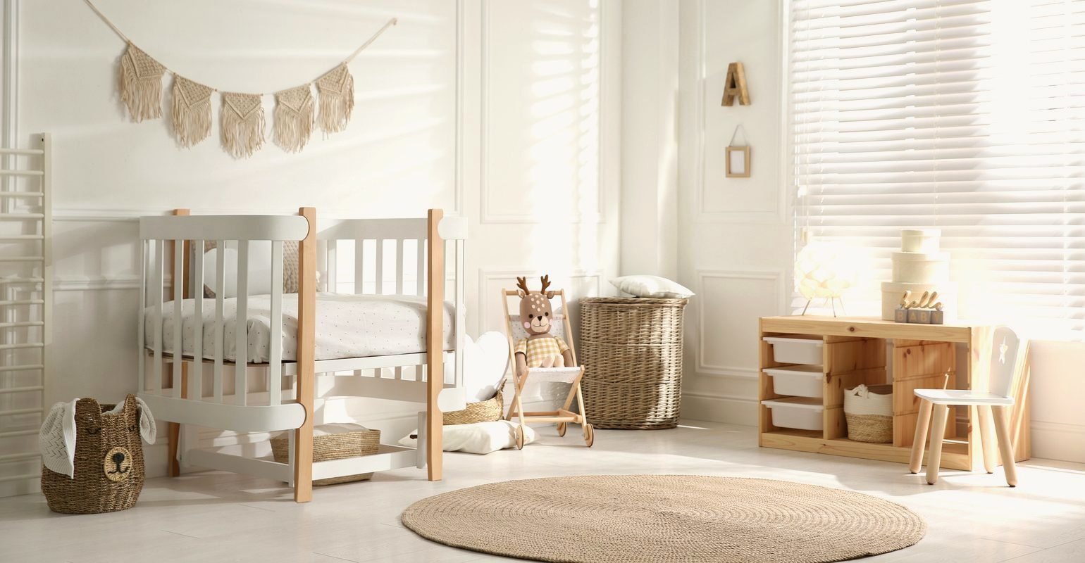 Beautifully organized kids' room